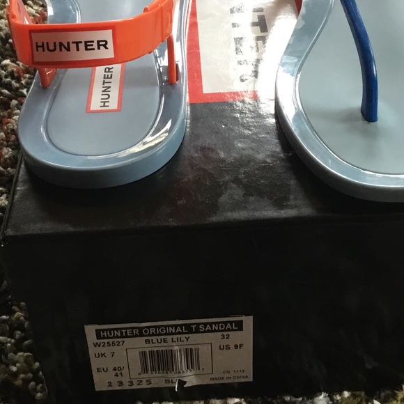 π Hunter boots sandals sz 9 - Picture 5 of 5